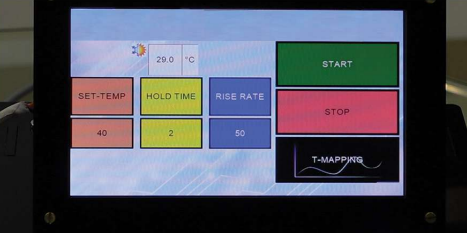 Hotstage screen